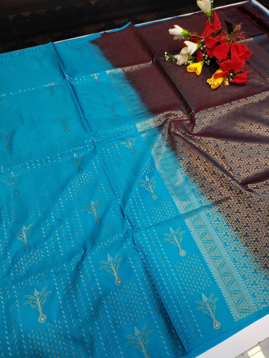 Offer  Semi Silk Saree MXG114