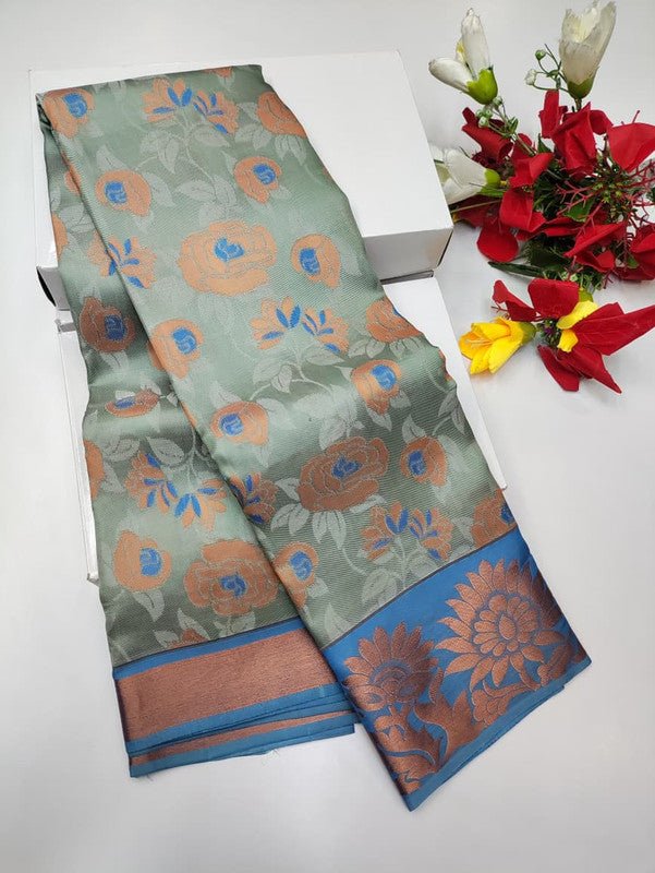 Offer  Semi Silk Saree MXG63