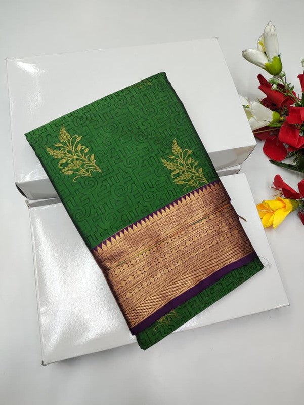 Offer  Semi Silk Saree MXG71