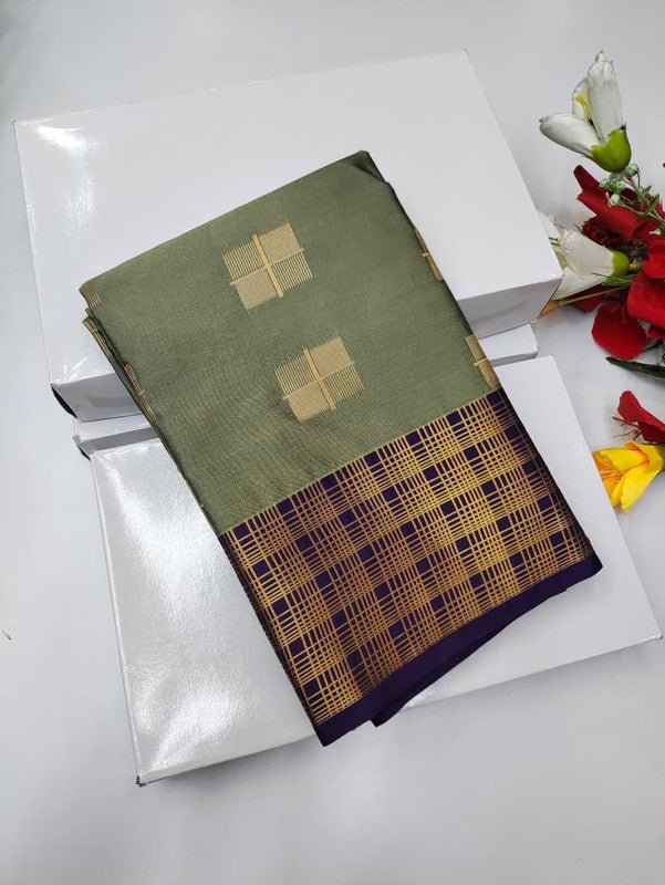 Offer  Semi Silk Saree MXG87