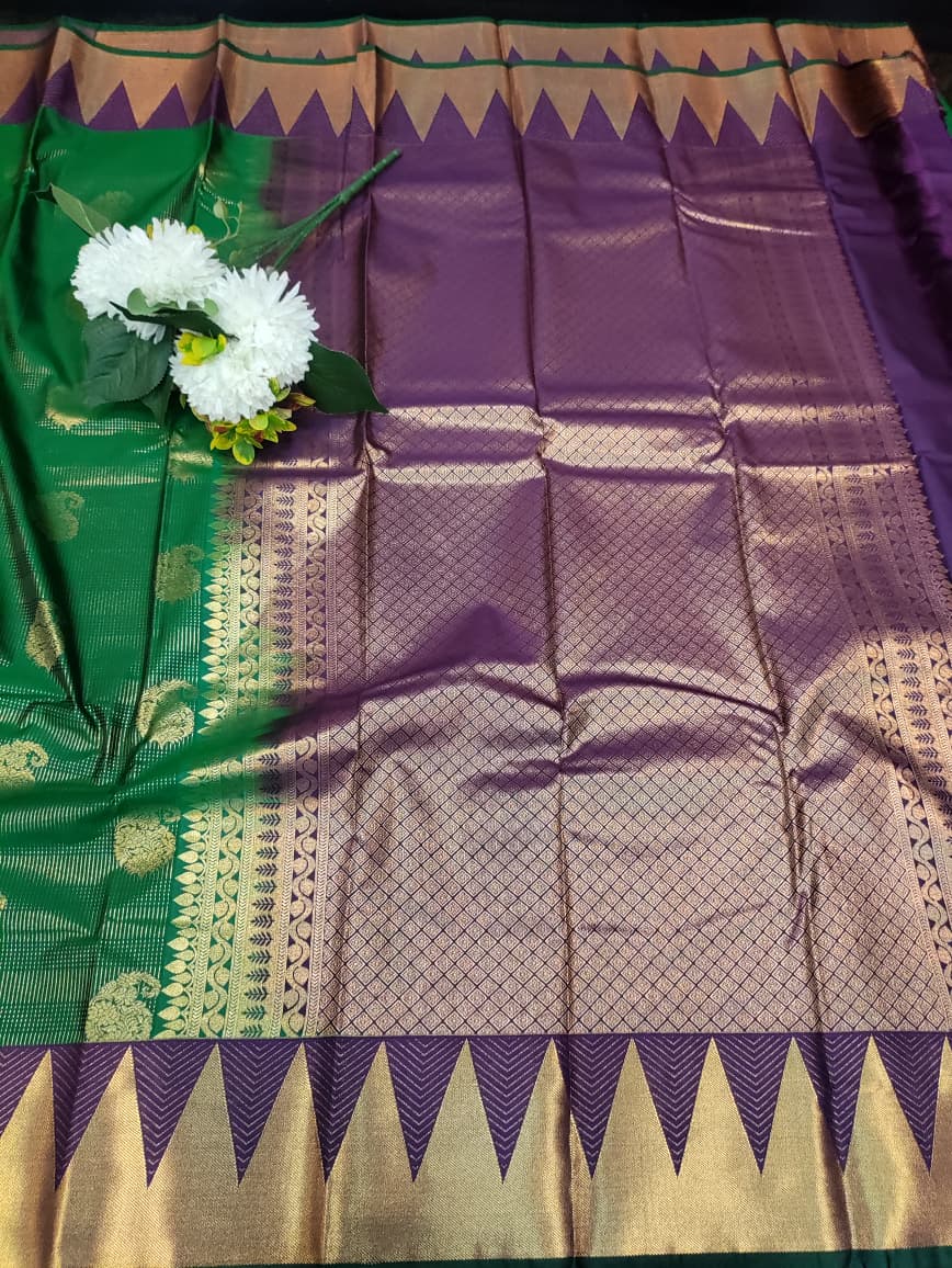 Offer Semi Silk Saree | Vintage Type | ABC19 - Sri Sakthi Pugazh Tex - soft