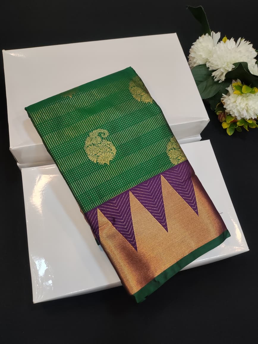 Offer Semi Silk Saree | Vintage Type | ABC19 - Sri Sakthi Pugazh Tex - soft