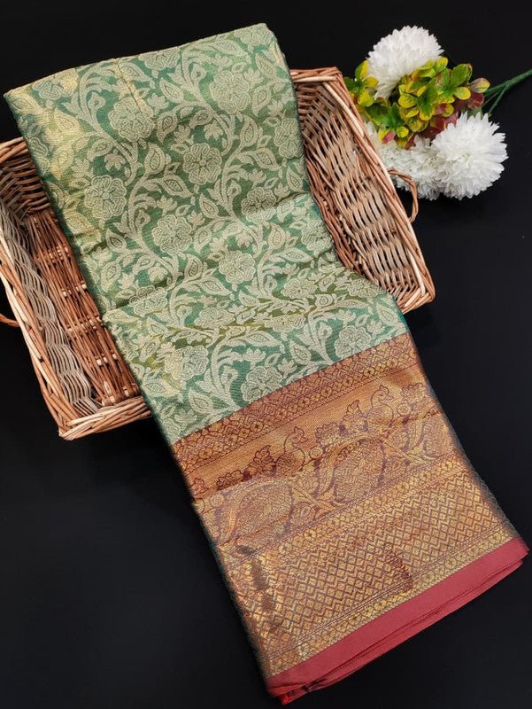 One Gram Tissue | Take 2 Saree Each @300 | NGT18 - Sri Sakthi Pugazh Tex NGT18 - Tissue type