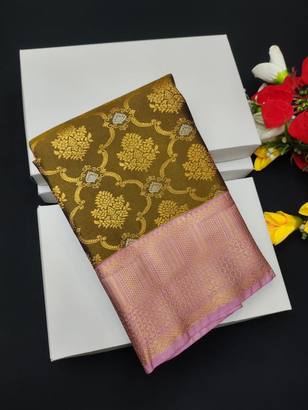 Pavazha Malli Semi Silk PZM66 - Sri Sakthi Pugazh Tex - Semi Silk