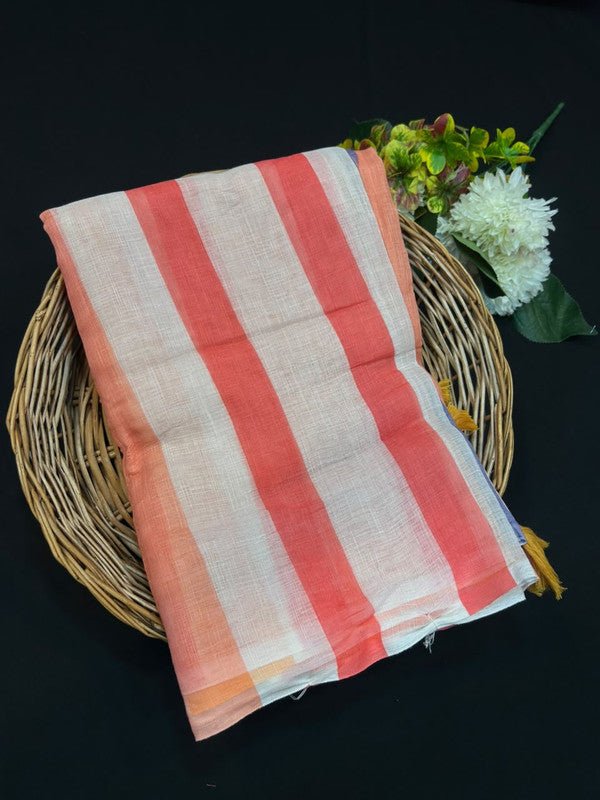 Post Card Cotton Saree in Fancy Cotton for Festival Wear