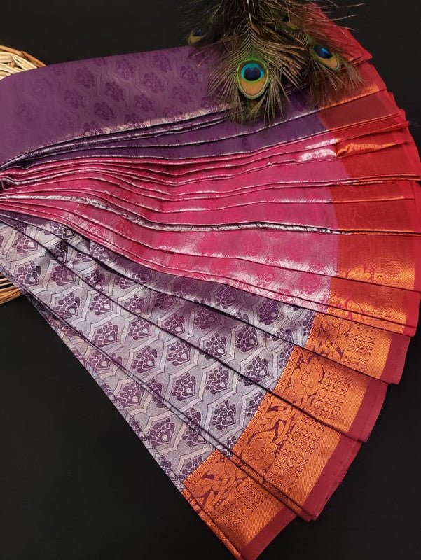 Premium Poontamil Tissue Saree in soft silk for party wear