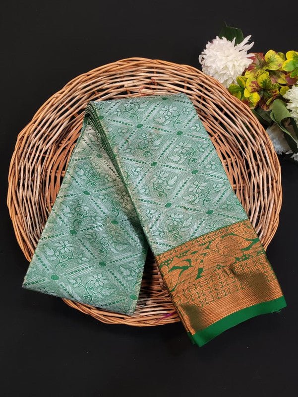 Premium Poontamil Tissue Saree in soft silk for party wear