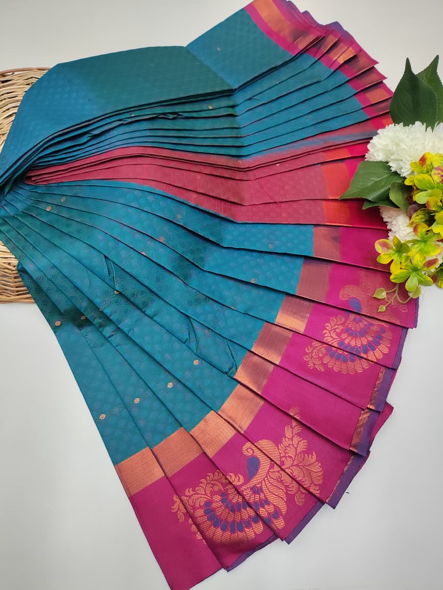 Premium Sivaranjini Saree with elegant Zari work for wedding wear