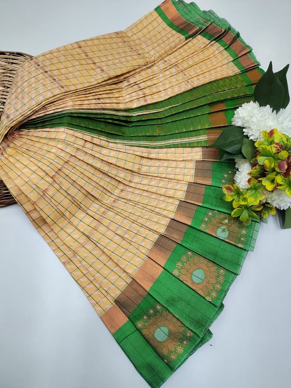 Premium Sivaranjini Saree with elegant Zari work for wedding wear