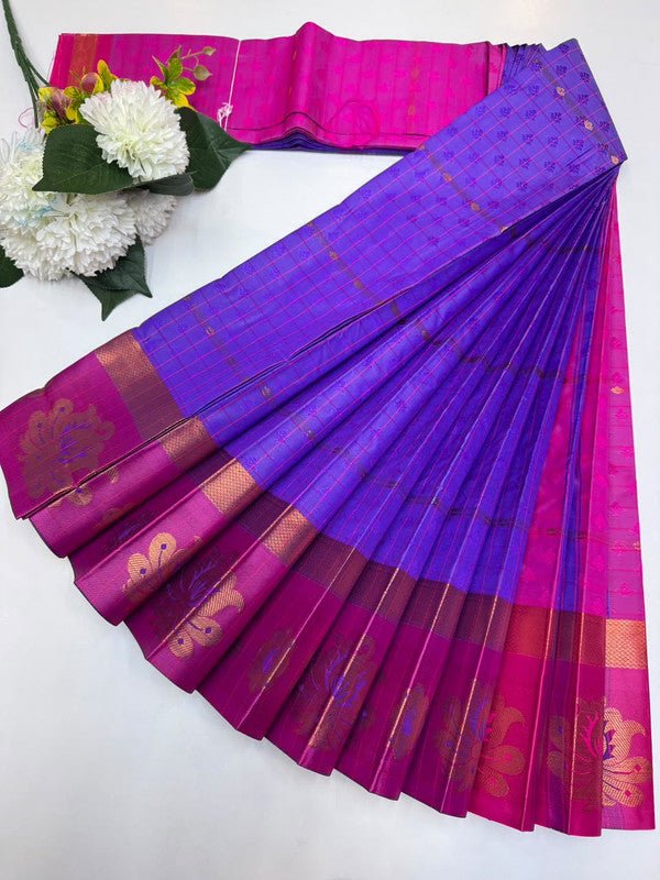 Premium Sivaranjini Saree with elegant Zari work for wedding wear