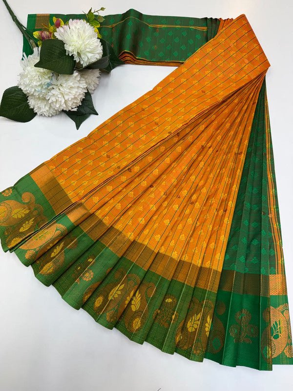 Premium Sivaranjini Saree with elegant Zari work for wedding wear