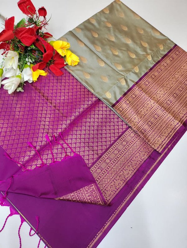 Priyanka Semi Pattu Saree LSP938 - Sri Sakthi Pugazh Tex - Semi Silk
