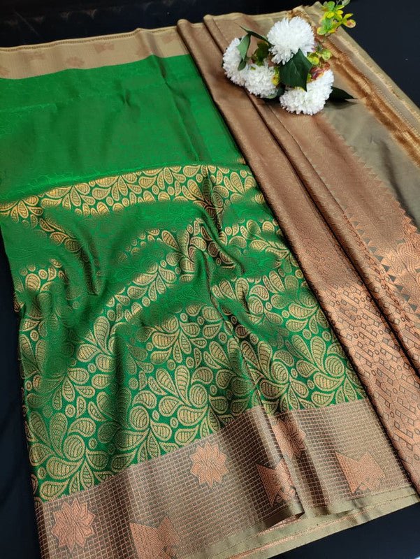 Pugazhini Soft Silk Saree with Zari for Festival Wear