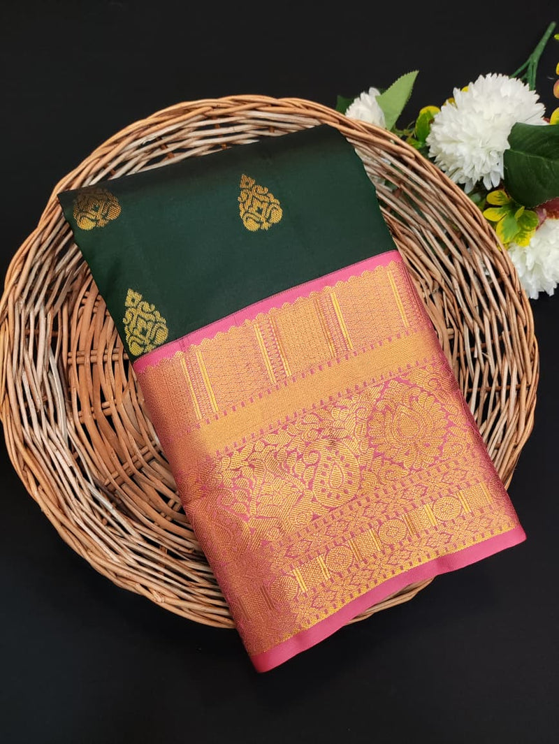 Pure Pattu Silk E65 - Sri Sakthi Pugazh Tex - Pure Silk