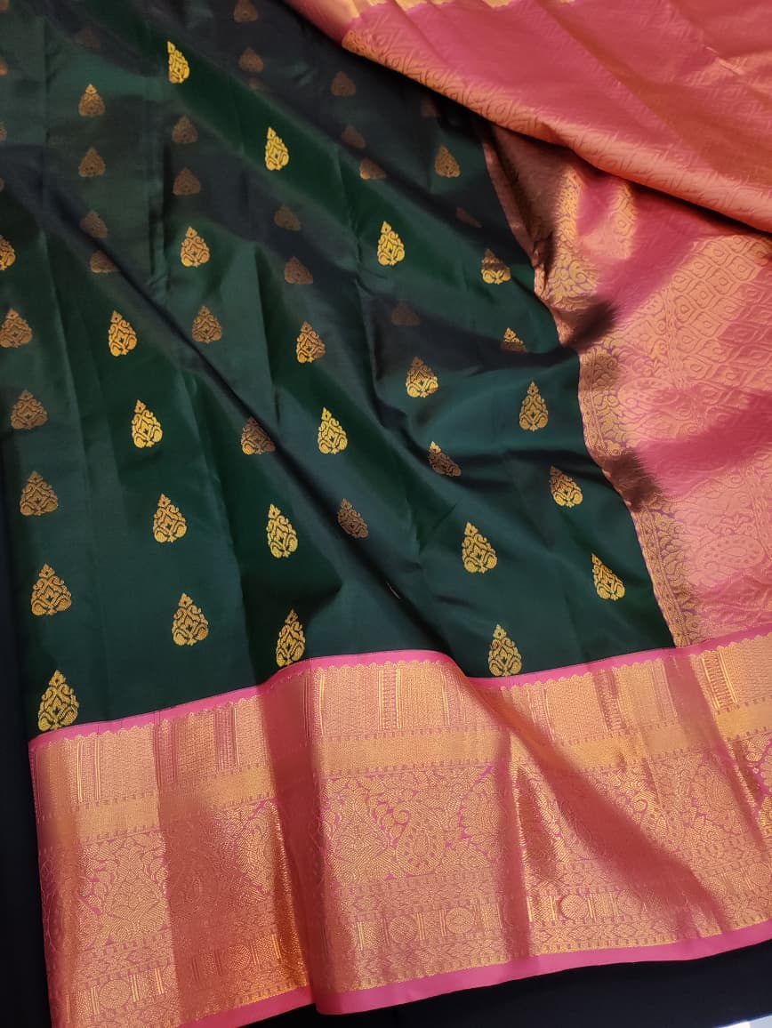 Pure Pattu Silk E65 - Sri Sakthi Pugazh Tex - Pure Silk