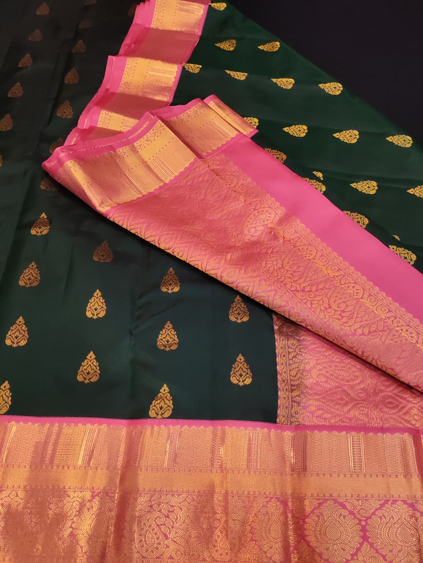 Pure Pattu Silk E65 - Sri Sakthi Pugazh Tex - Pure Silk
