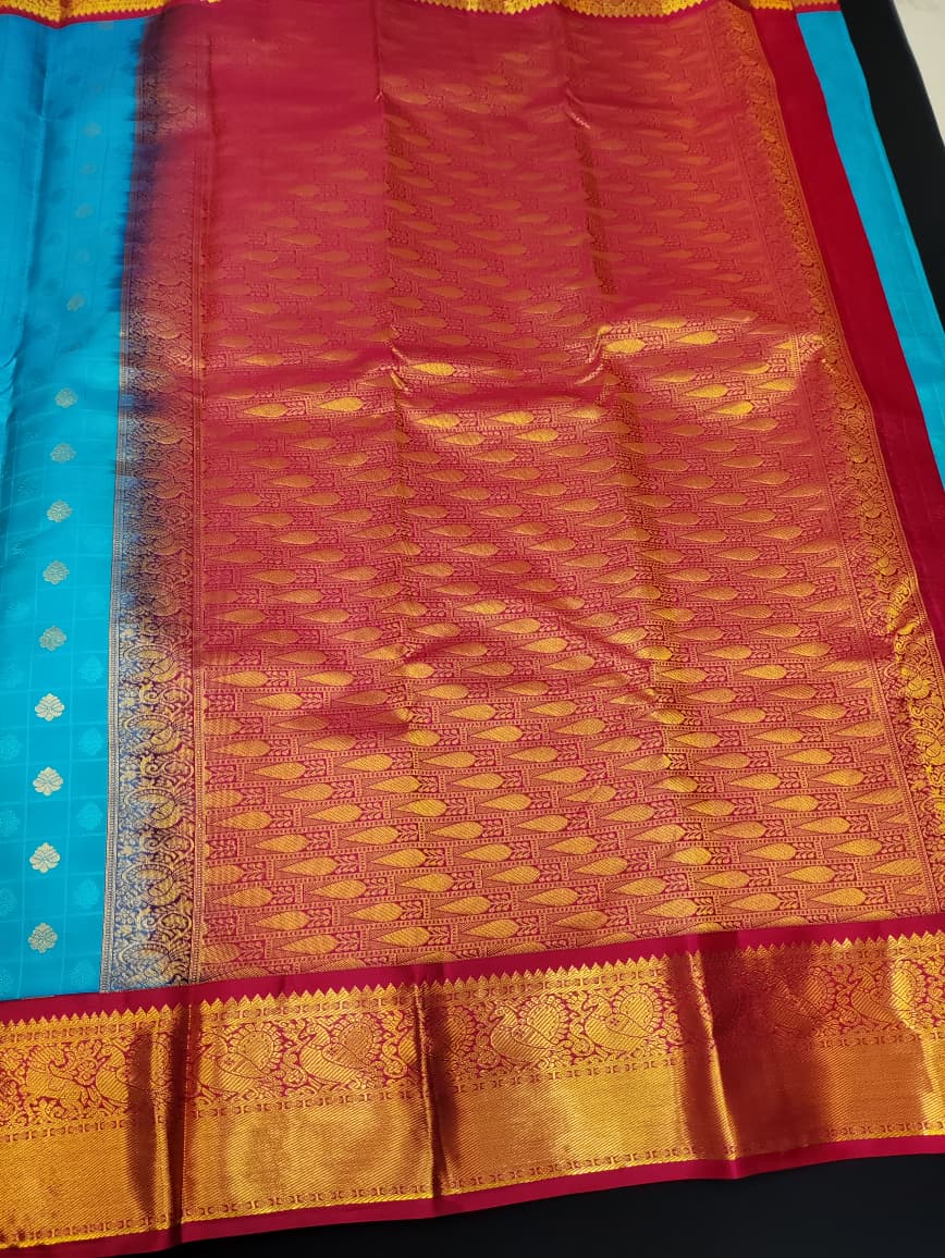 Pure Pattu Silk E67 - Sri Sakthi Pugazh Tex - Pure Silk