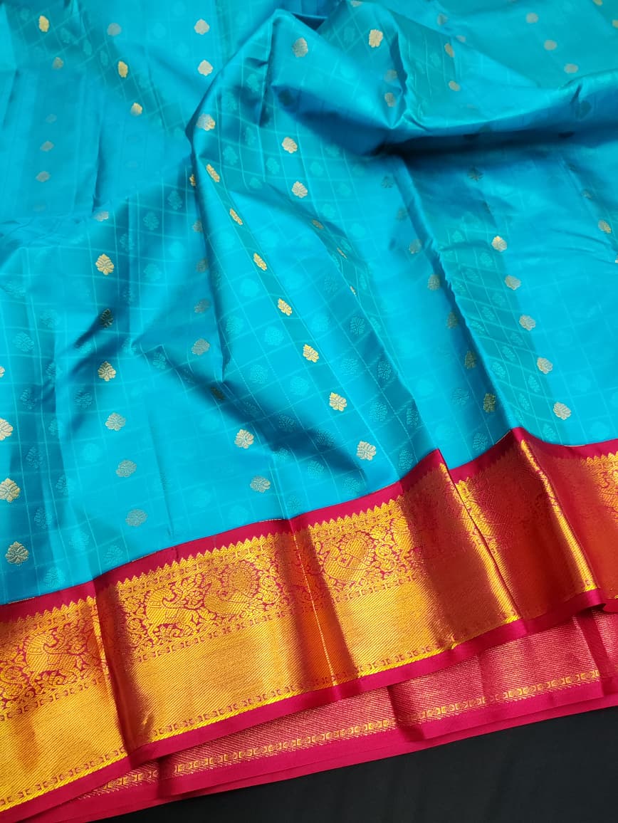 Pure Pattu Silk E67 - Sri Sakthi Pugazh Tex - Pure Silk
