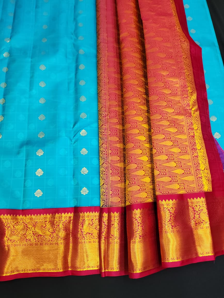 Pure Pattu Silk E67 - Sri Sakthi Pugazh Tex - Pure Silk