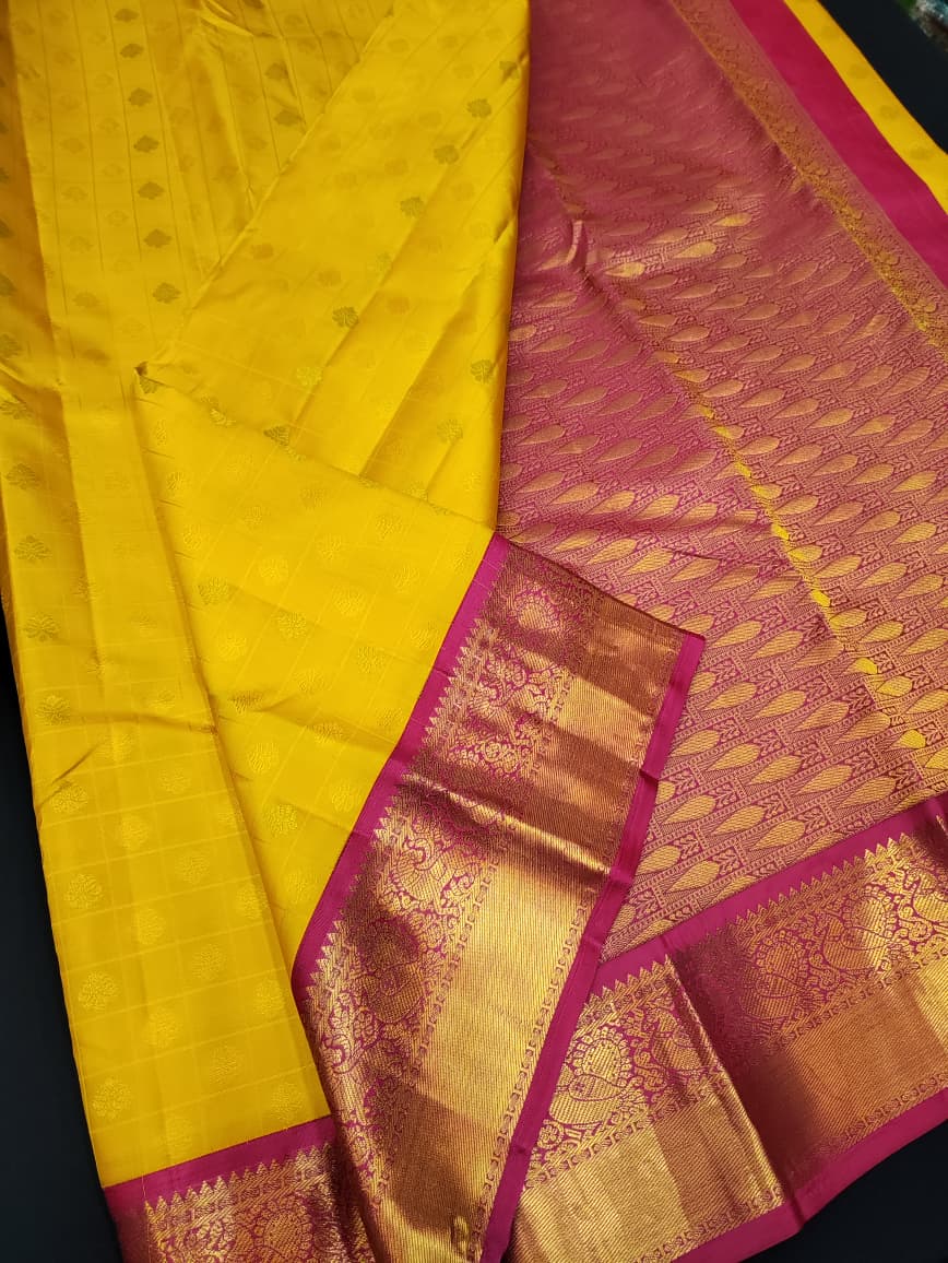 Pure Pattu Silk E68 - Sri Sakthi Pugazh Tex - Pure Silk