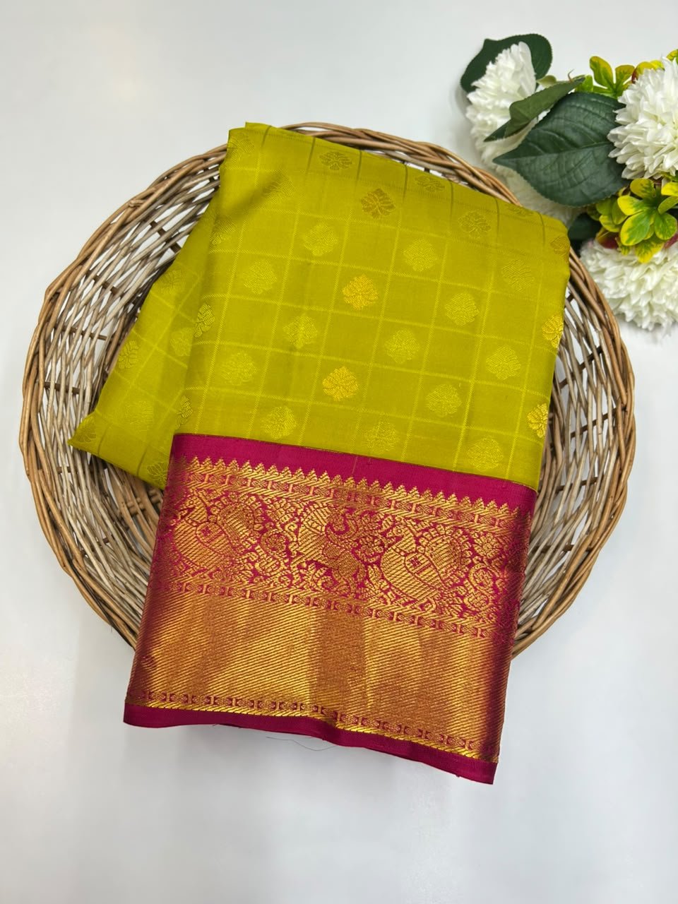 Pure Pattu Silk E69 - Sri Sakthi Pugazh Tex - Pure Silk