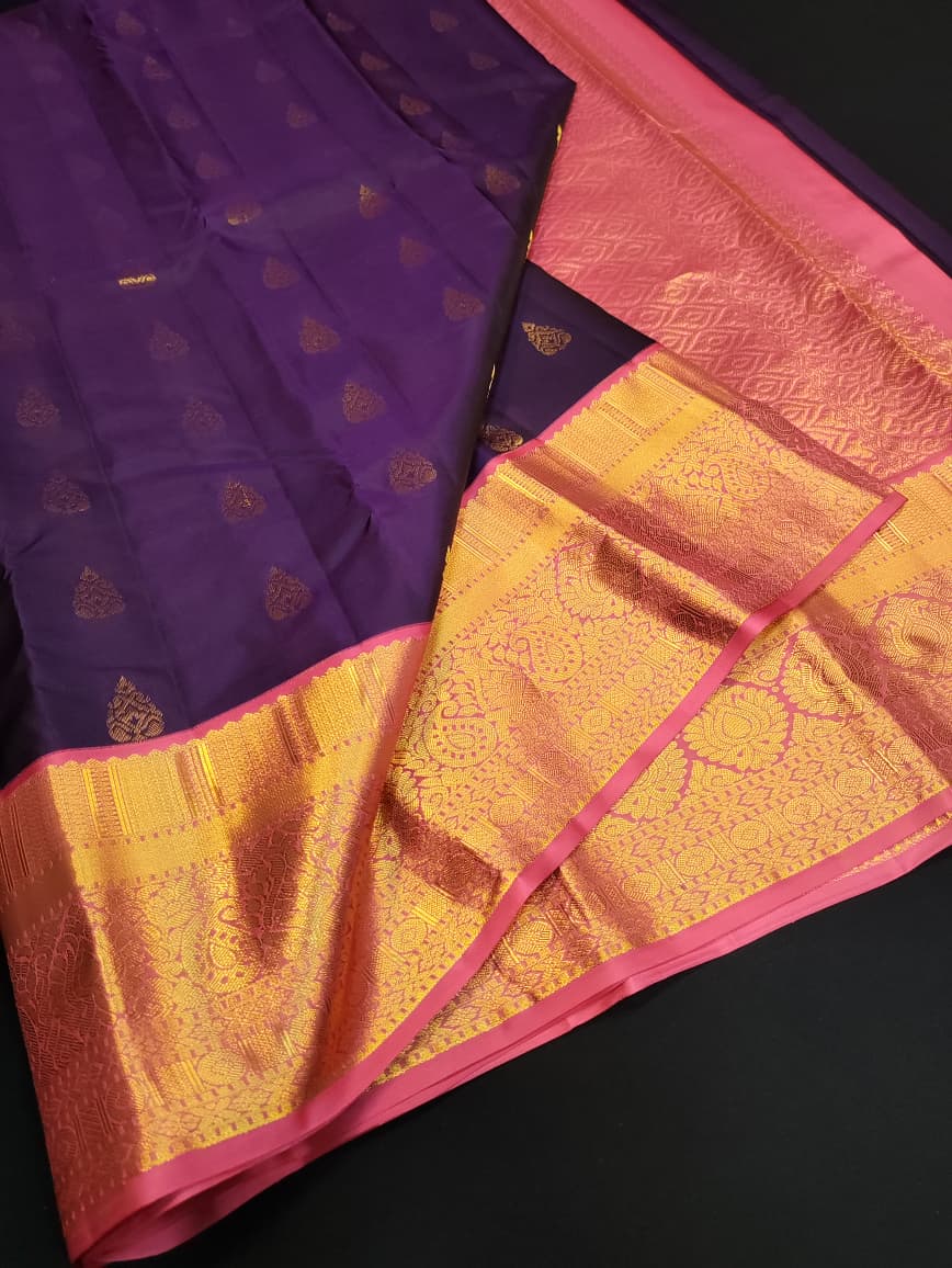 Pure Pattu Silk E72 - Sri Sakthi Pugazh Tex - Pure Silk