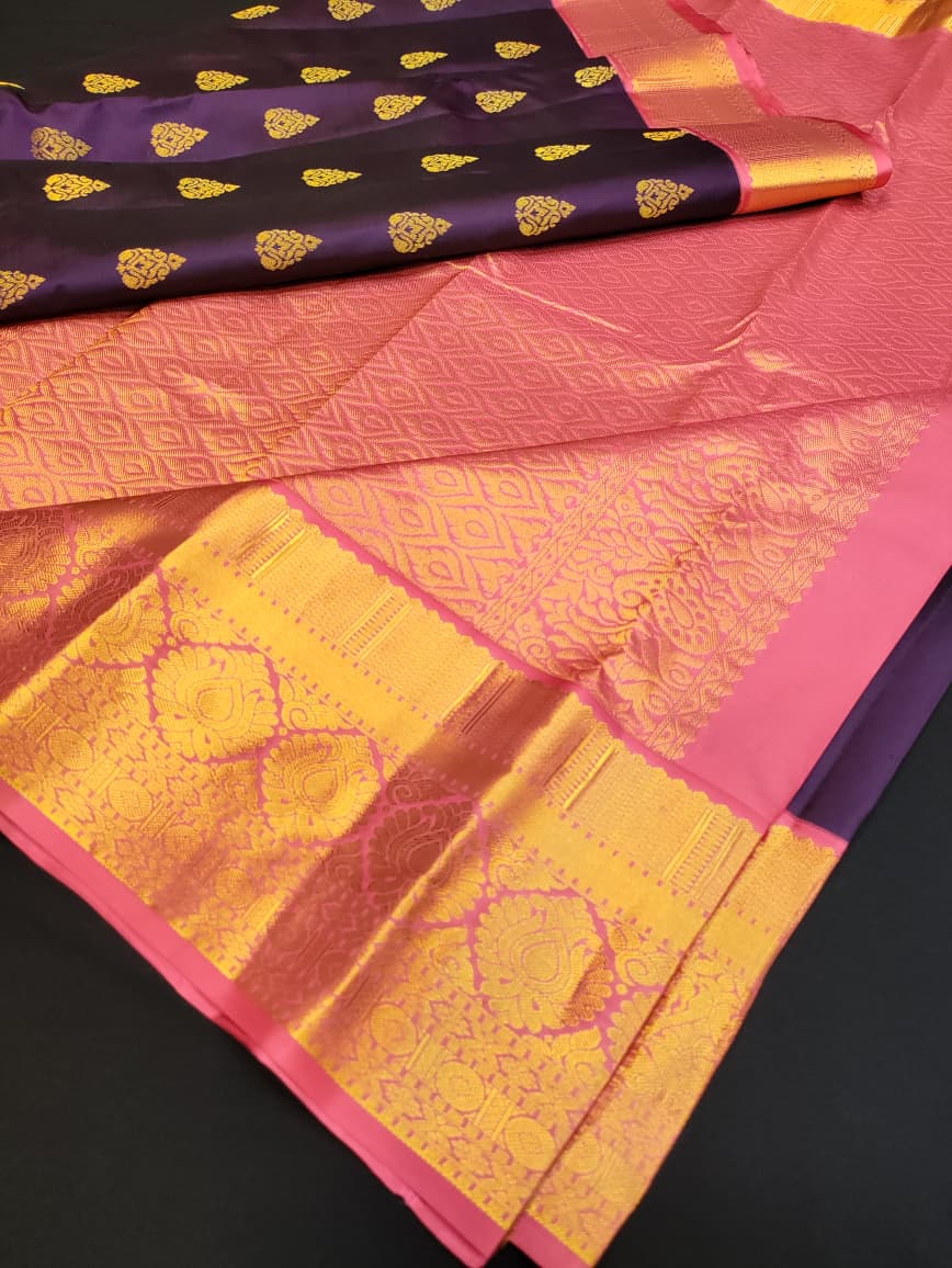 Pure Pattu Silk E72 - Sri Sakthi Pugazh Tex - Pure Silk