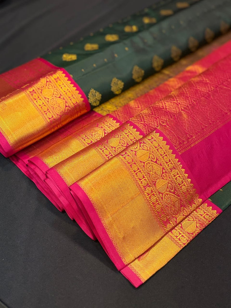 Pure Pattu Silk E73 - Sri Sakthi Pugazh Tex - Pure Silk