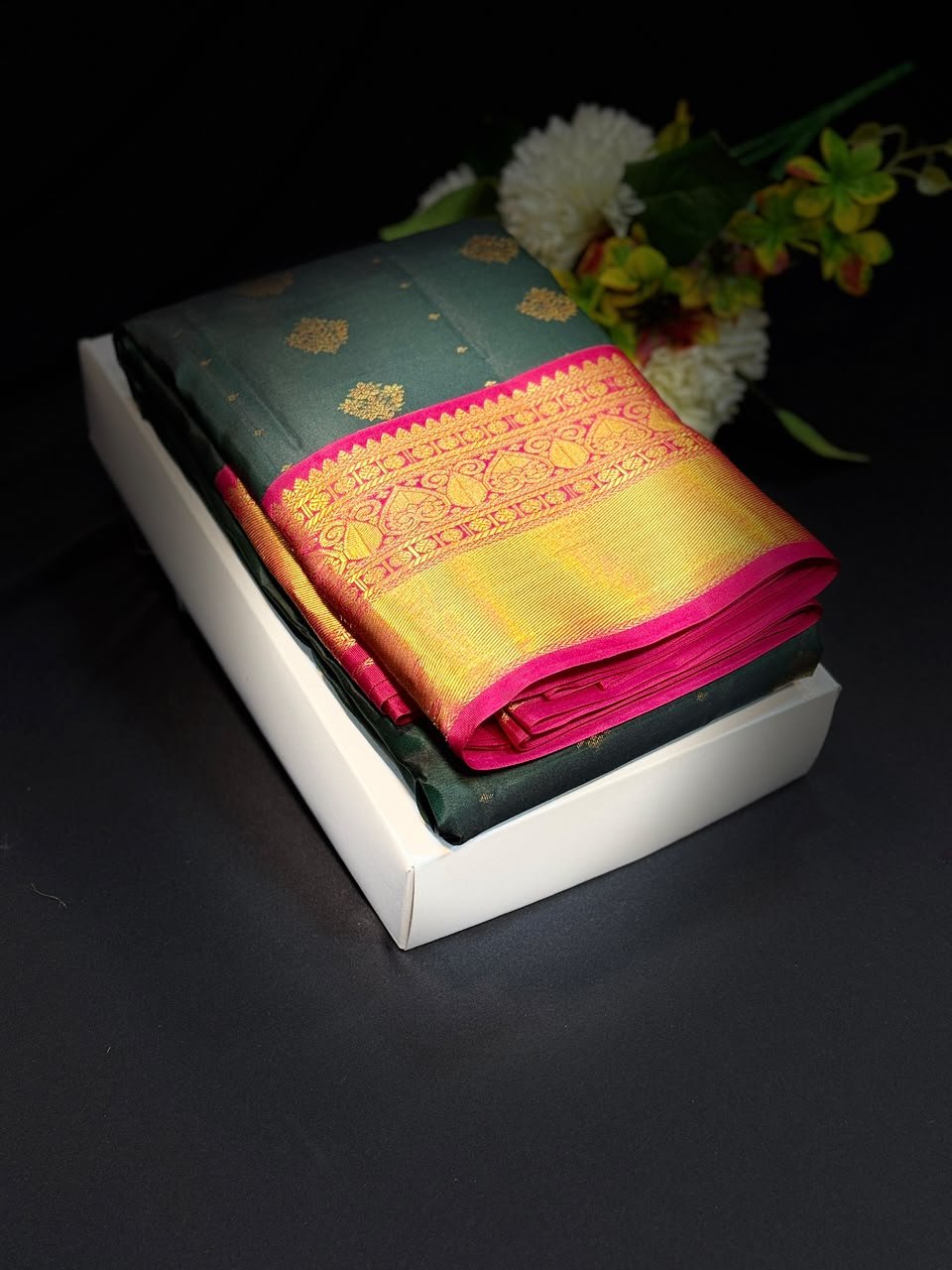 Pure Pattu Silk E73 - Sri Sakthi Pugazh Tex - Pure Silk