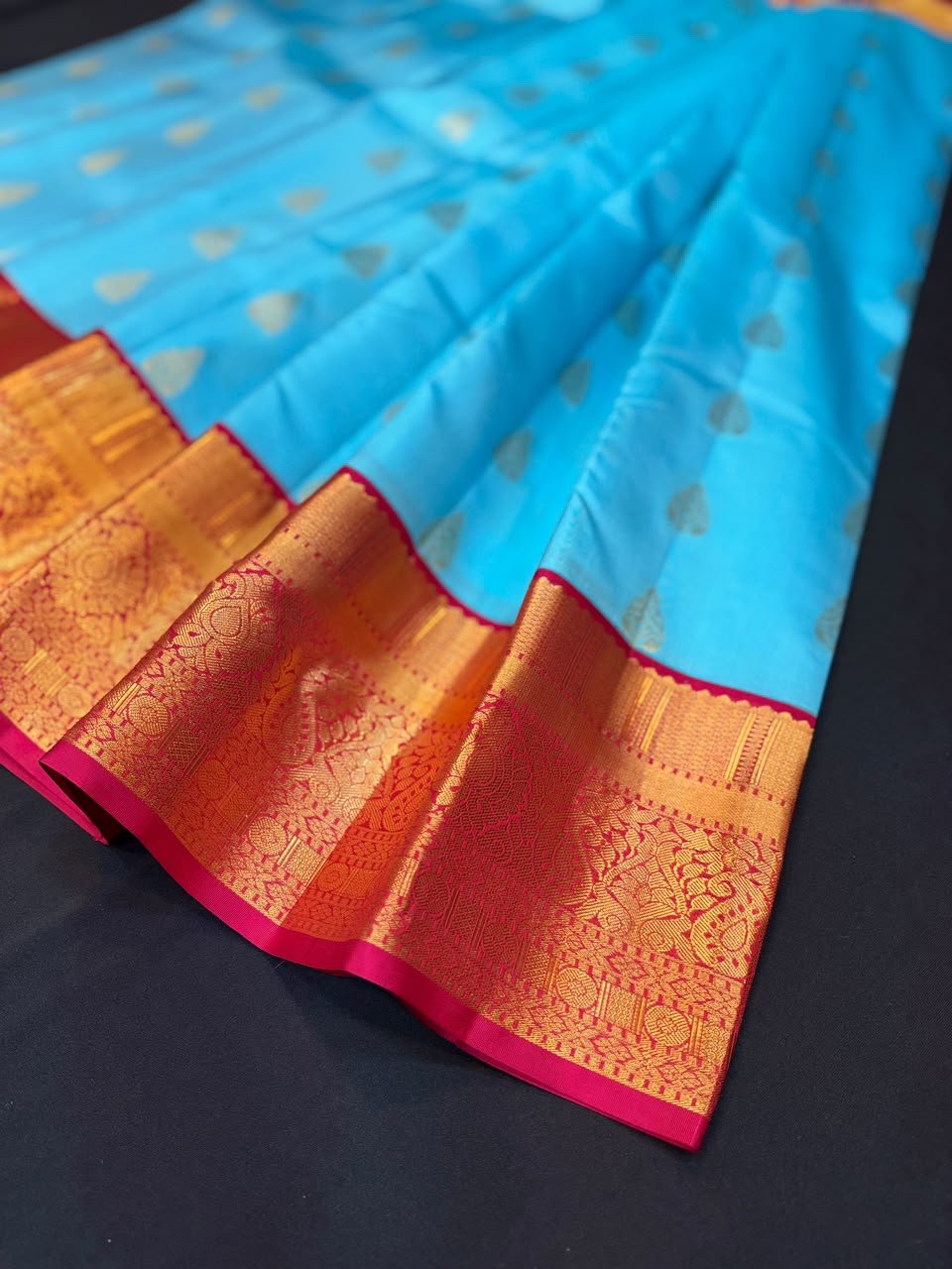 Pure Pattu Silk E74 - Sri Sakthi Pugazh Tex - Pure Silk
