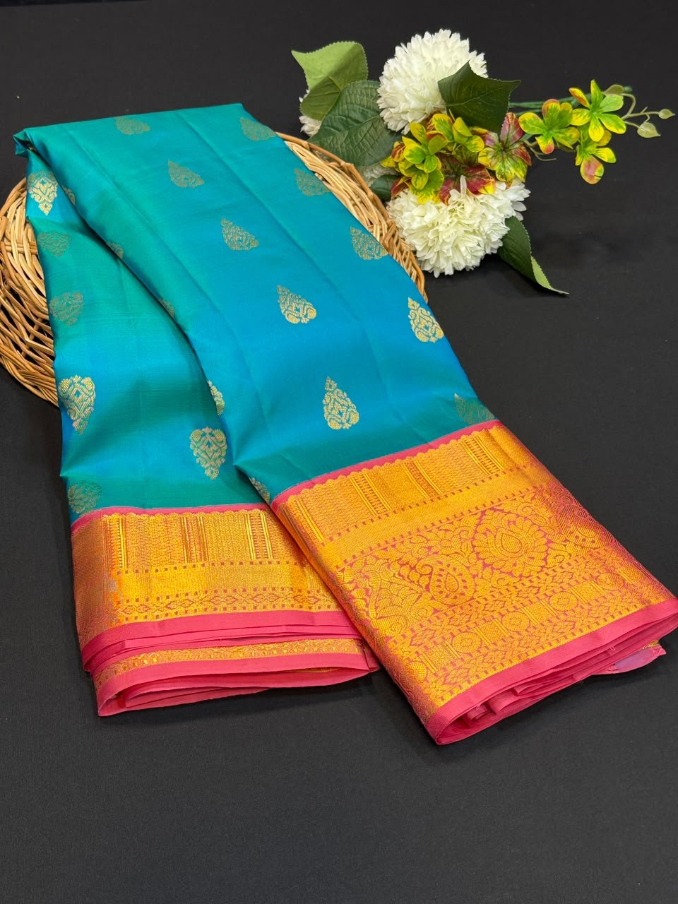Pure Pattu Silk Saree with premium zari work for festival wear