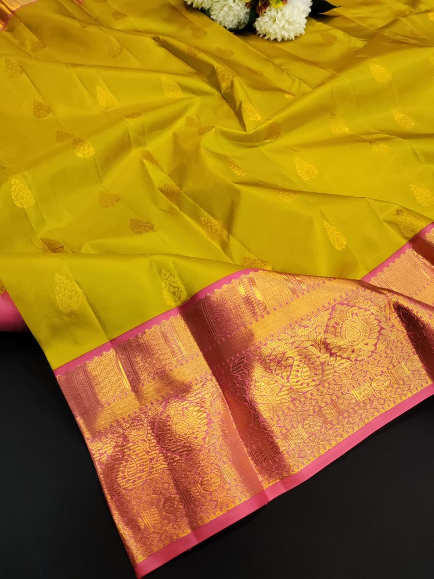 Pure Pattu Silk E77 - Sri Sakthi Pugazh Tex - Pure Silk
