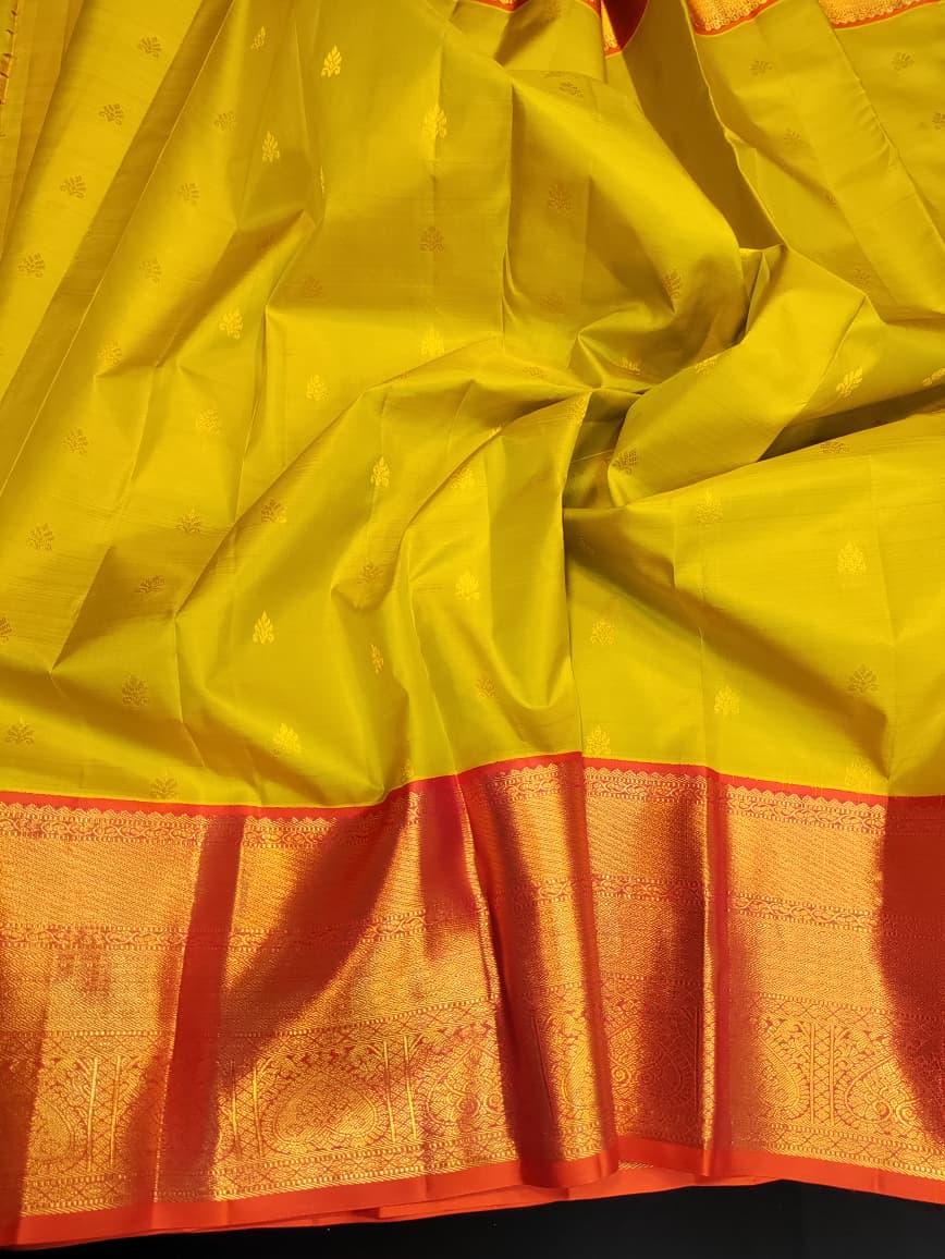 Pure Pattu Silk Saree with premium zari work for festival wear