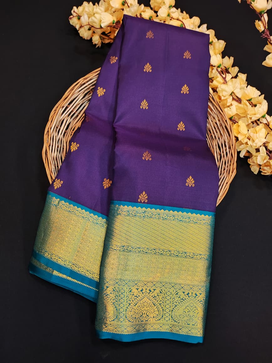 Pure Pattu Silk E79 - Sri Sakthi Pugazh Tex - Pure Silk