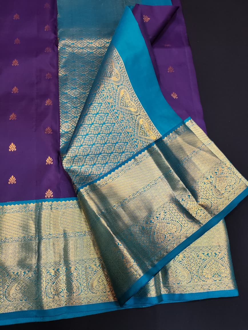 Pure Pattu Silk E79 - Sri Sakthi Pugazh Tex - Pure Silk