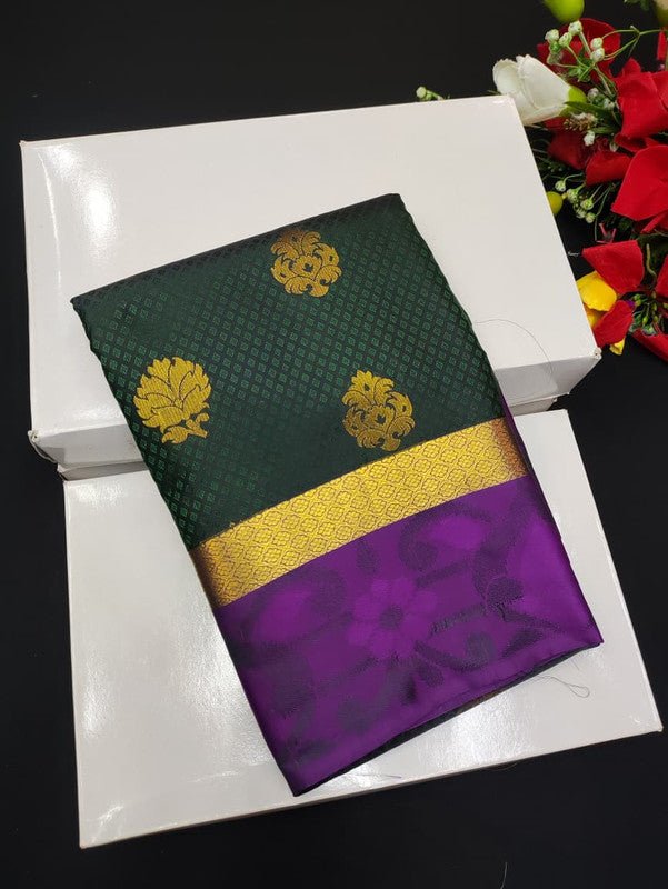 Take 5 Pure Semi Silk Sarees ₹4999 with Contrast Blouse for Festivals