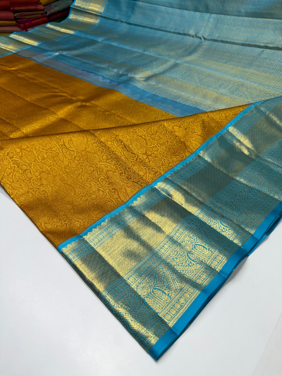 Pure Silk Saree – |100% Original Silk Traditional Elegance| M10 - Sri Sakthi Pugazh Tex - Pure Silk