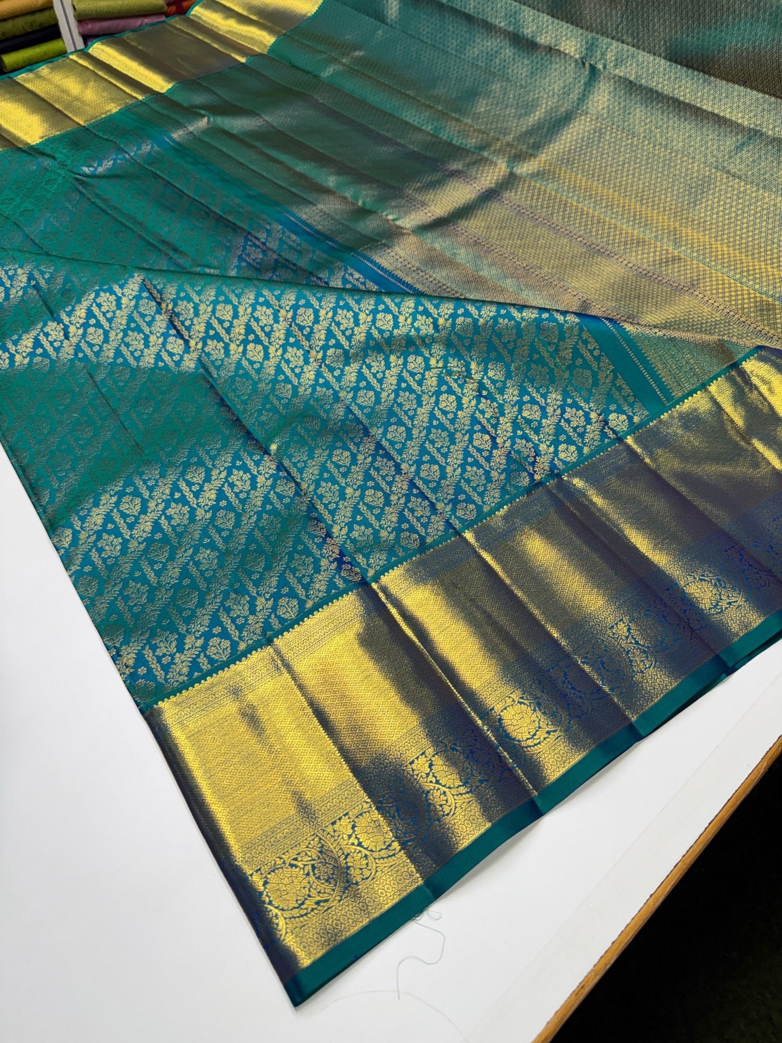Pure Silk Saree – |100% Original Silk Traditional Elegance| M11 - Sri Sakthi Pugazh Tex - Pure Silk