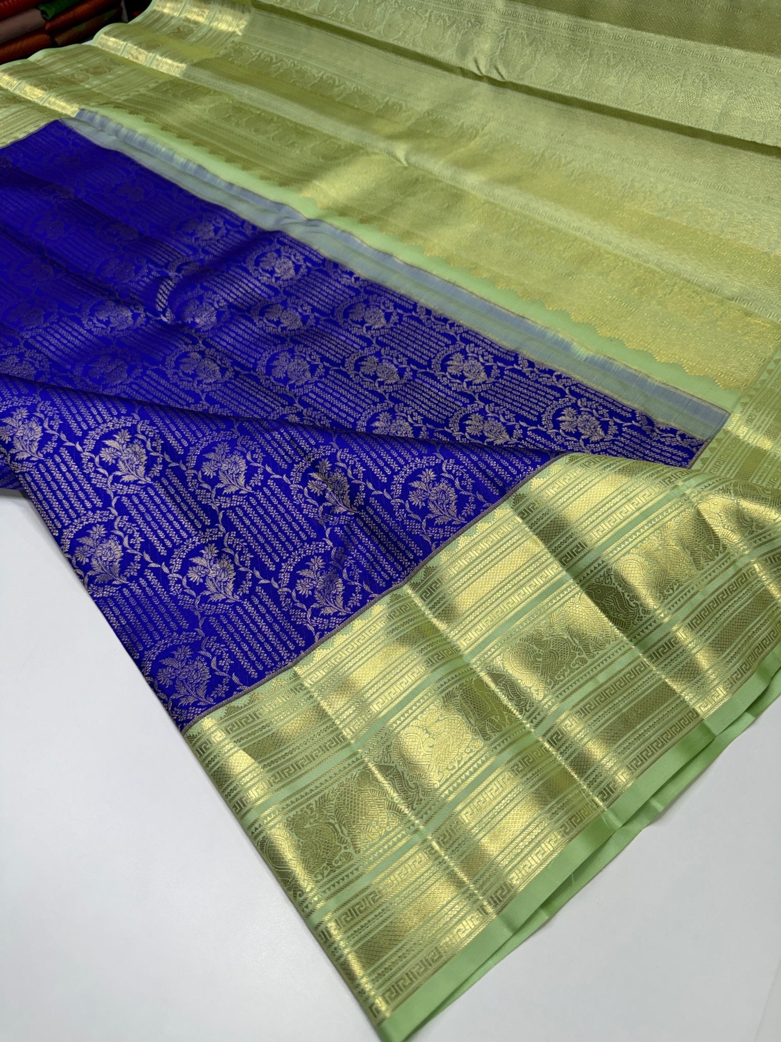 Pure Silk Saree – |100% Original Silk Traditional Elegance| M12 - Sri Sakthi Pugazh Tex - Pure Silk