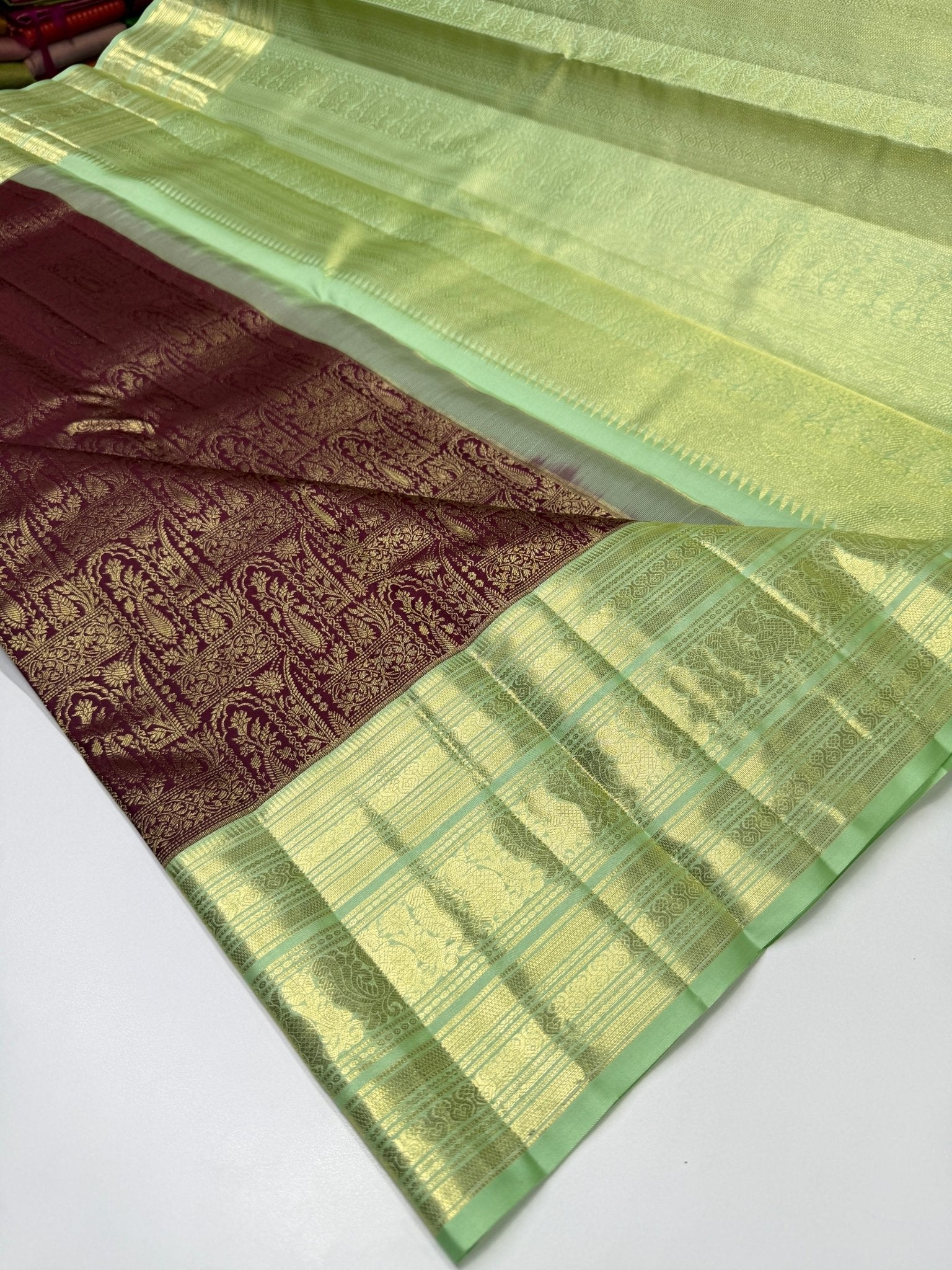 Pure Silk Saree – |100% Original Silk Traditional Elegance| M13 - Sri Sakthi Pugazh Tex - Pure Silk