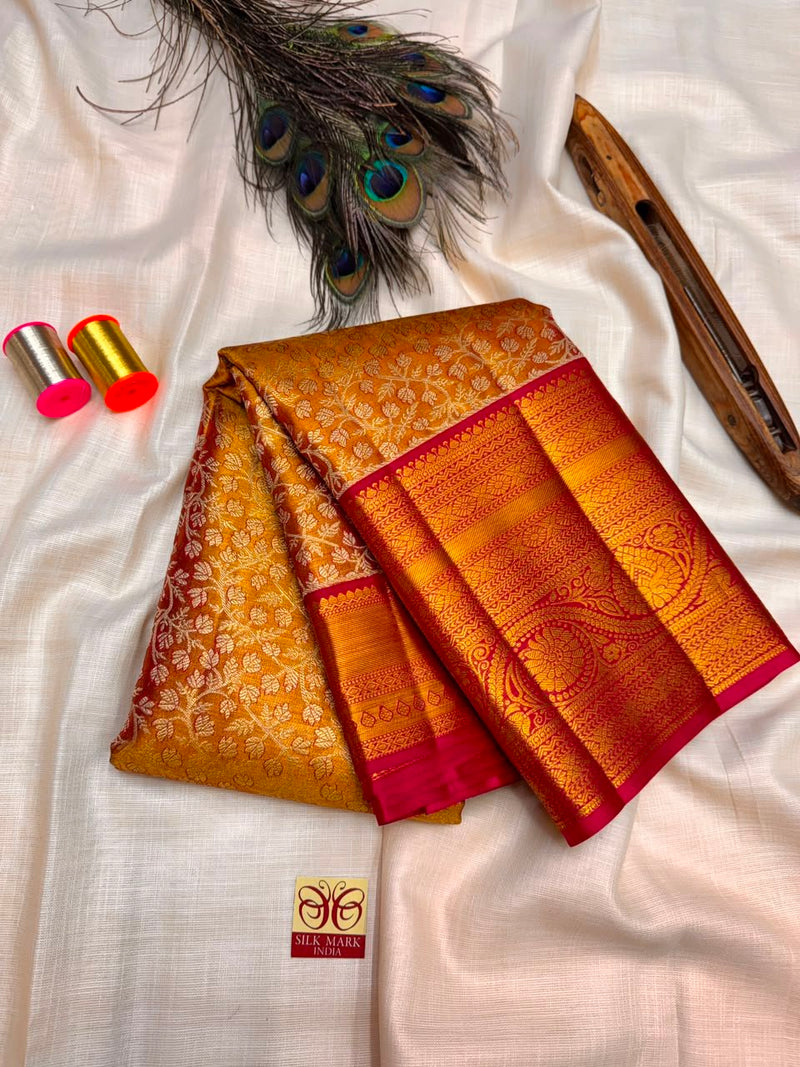 Pure Silk Saree – |100% Original Silk Traditional Elegance| M16 - Sri Sakthi Pugazh Tex - Pure Silk