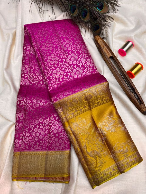 Pure Silk Saree – |100% Original Silk Traditional Elegance| M39 - Sri Sakthi Pugazh Tex - Pure Silk