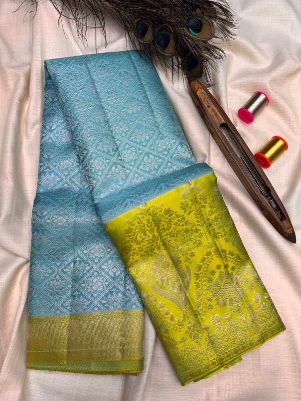 Pure Silk Saree – |100% Original Silk Traditional Elegance| M40 - Sri Sakthi Pugazh Tex - Pure Silk