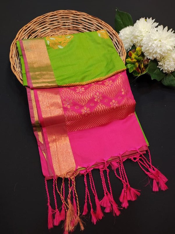 Ramaniyam Soft Silk | Zari Saree | RMY126 - Sri Sakthi Pugazh Tex RMY126 - Soft Silk