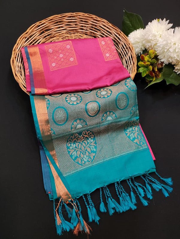 Ramaniyam Soft Silk | Zari Saree | RMY152 - Sri Sakthi Pugazh Tex RMY152 - Soft Silk