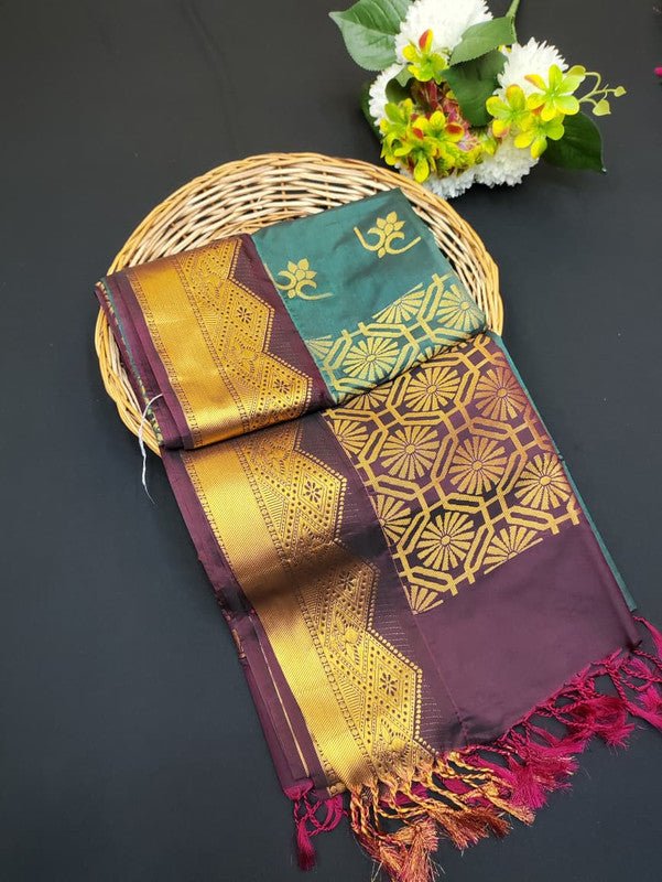 Ramaniyam Soft Silk | Zari Saree | RMY174 - Sri Sakthi Pugazh Tex RMY174 - Soft Silk