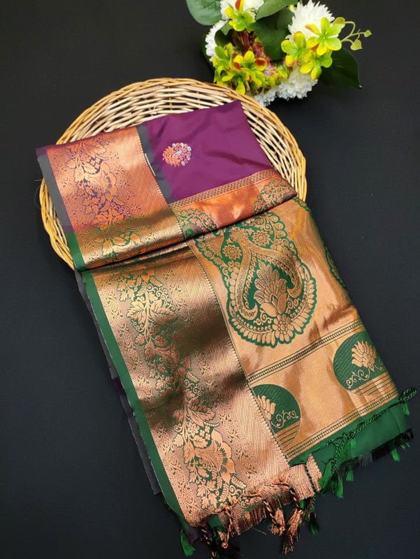 Ramaniyam Soft Silk | Zari Saree | RMY176 - Sri Sakthi Pugazh Tex RMY176 - Soft Silk