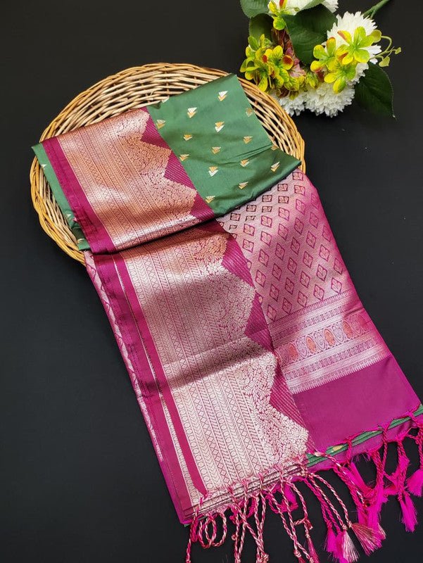 Ramaniyam Soft Silk | Zari Saree | RMY198 - Sri Sakthi Pugazh Tex RMY198 - Soft Silk