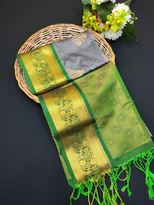 Ramaniyam Soft Silk | Zari Saree | RMY203 - Sri Sakthi Pugazh Tex RMY203 - Soft Silk