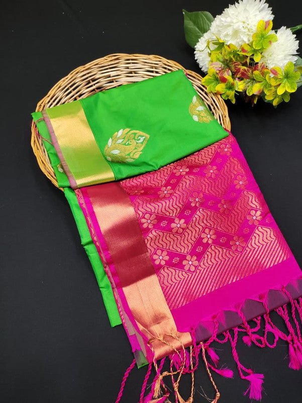 Ramaniyam Soft Silk | Zari Saree | RMY217 - Sri Sakthi Pugazh Tex RMY217 - Soft Silk